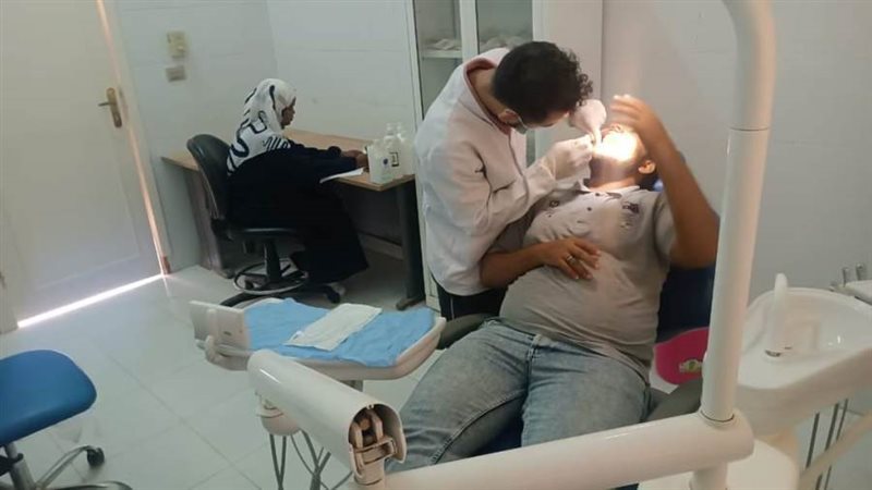 جانب من القوافل الطبية