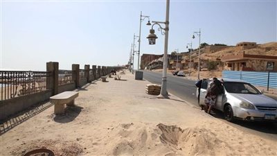 تطوير ممشى طريق فلفلة بالغردقة وإنشاء آخر جديد بمنطقة مبارك 8