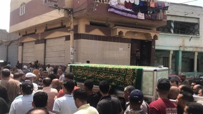 تشييع جنازة كبير مذيعي إذاعة القرآن الكريم من مسقط رأسه بالدقهلية 