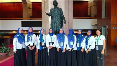 طلاب جامعة أسيوط يشاركون في فعاليات الدورة الـ 38 لمركز الأنشطة الفرنكوفونية بمكتبة الإسكندرية 