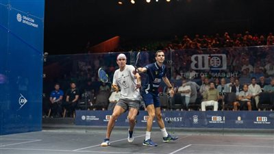 تأهل علي فرج ونور الشربيني لنهائي بطولة مصر الدولية للإسكواش