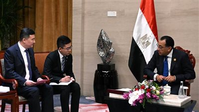 مدبولى يلتقى رئيس 