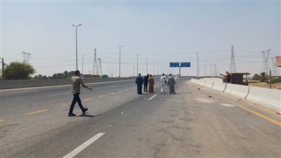 5 جثث و7 مصابين .. فريق النيابة العامة يعاين موقع حادث تصادم محور منفلوط