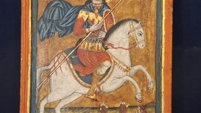 معرض أثري عن الشهداء الفرسان بالمتحف القبطي