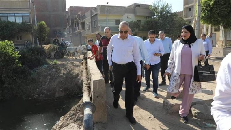 محافظ المنيا يتفقد