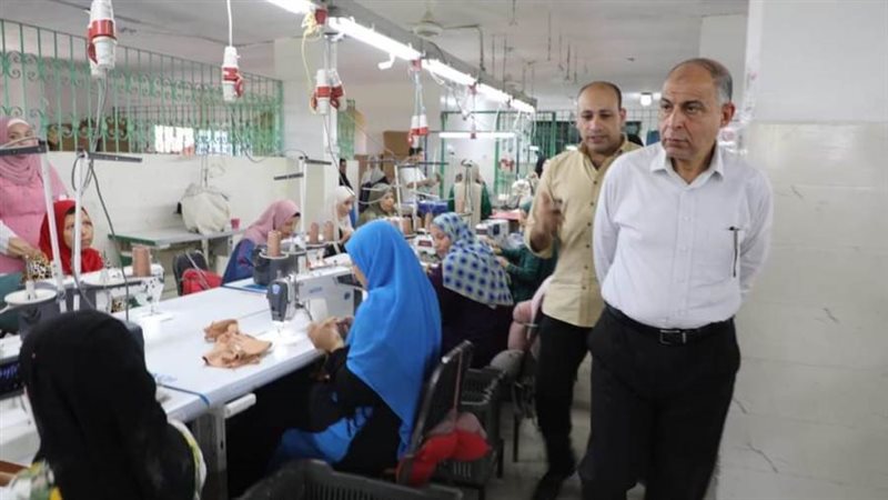 محافظ المنيا يتفقد