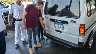 وزيرة البيئة تتفقد لجنة فحص عوادم المركبات ضمن زيارتها للشرقية 