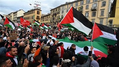 تظاهرات في مدن وعواصم عالمية تنديدا بالعدوان على قطاع غزة