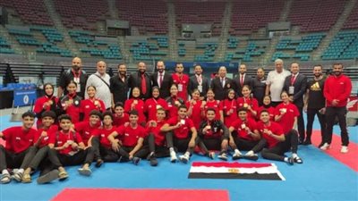 ارتفاع رصيد الكاراتيه المصرى الى 22 ميدالية من بينها 17 ذهب في ختام اليوم الثاني بالبطولة الأفريقية بتونس