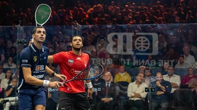 مصطفي عسل يهزم علي فرج ويفوز بأول بطولة ماسية في تاريخ الاسكواش