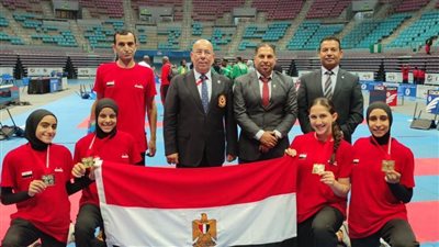 12 ميدالية.. حصاد منتخب الكاراتيه في البطولة الأفريقية بتونس 