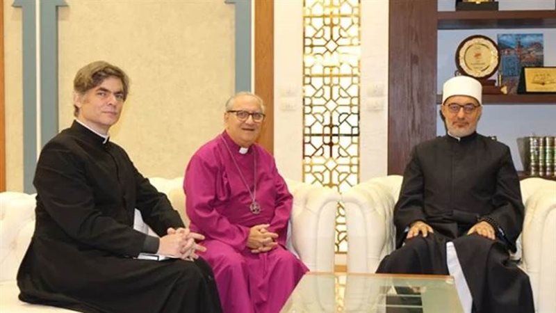 مفتي الجمهورية يبحث