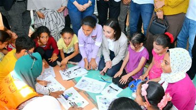 محافظ البحيرة تتفقد أنشطة مركز شباب كوم القناطر بأبوحمص