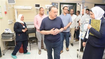 محافظ أسيوط يتفقد مستشفى أبنوب المركزي في جولة مفاجئة للاطمئنان على سير العمل وجودة الخدمات الصحية