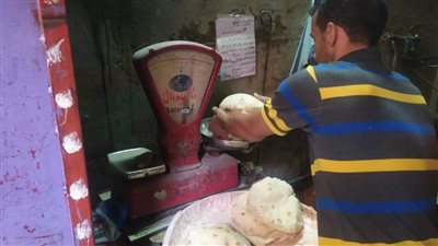 بالصور.. تحرير 19 محضر نقص أوزان لمخابز بلدية في طنطا 