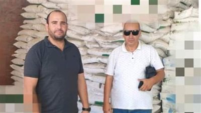 ضبط 100 طن أسمدة زراعية مجهولة المصدر قبل بيعها بالسوق السوداء 