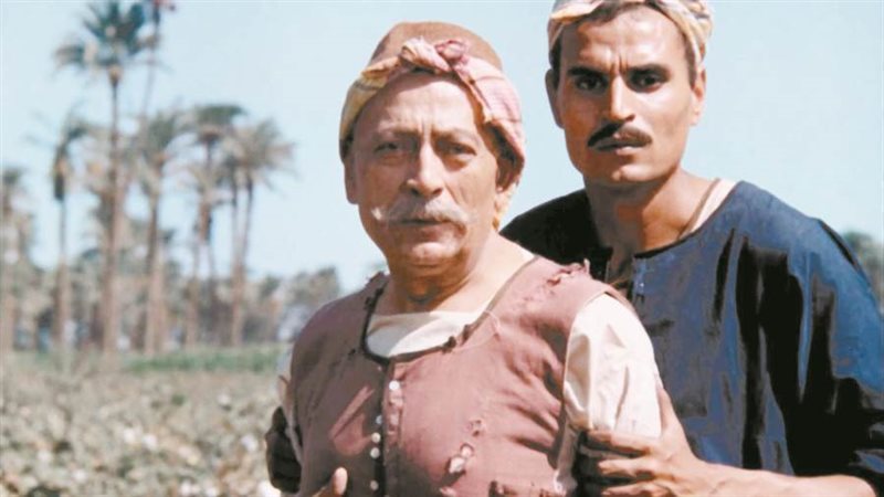 مشهد من فيلم الارض