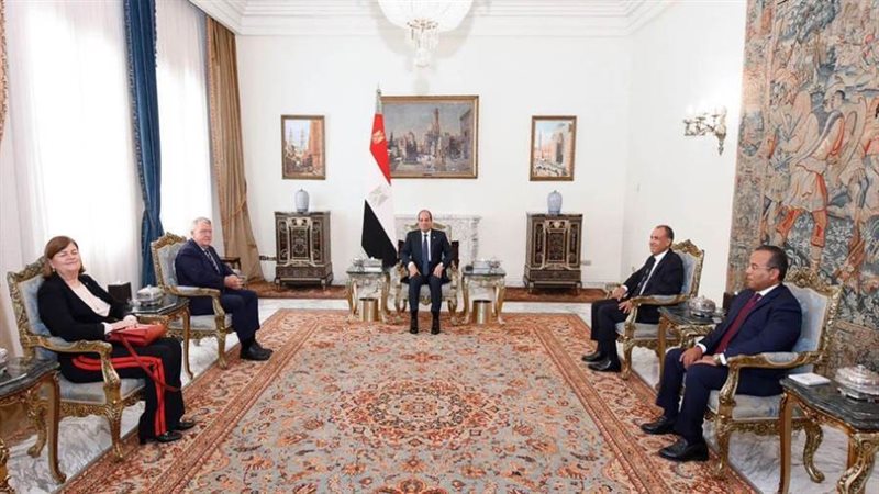 الرئيس السيسي خلال