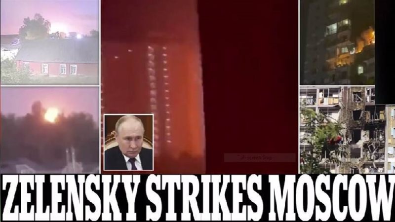 زيلينسكي يضرب موسكو