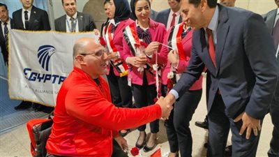وزير الشباب والرياضة يستقبل البعثة المصرية بعد إنجازات بارالمبياد باريس 2024