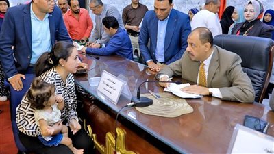 311 مواطنًا يعرضون مشاكلهم وطلباتهم من مختلف مراكز المحافظة 