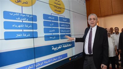  بالصور.. محافظ الغربية يتفقد المركز التكنولوجي والشبكة الوطنية للطوارئ