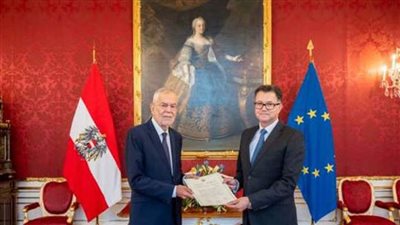 رئيس النمسا يثمن دور مصر المحوري كقوة إقليمية ودولة محورية في تعزيز الأمن والاستقرار الإقليميين