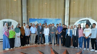 وزارة الطيران تنظم جولة لأوائل الثانوية العامة بمقر أكاديمية مصر للطيران