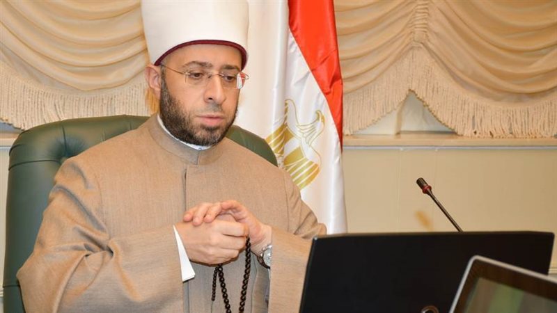 وزير الاوقاف خلال