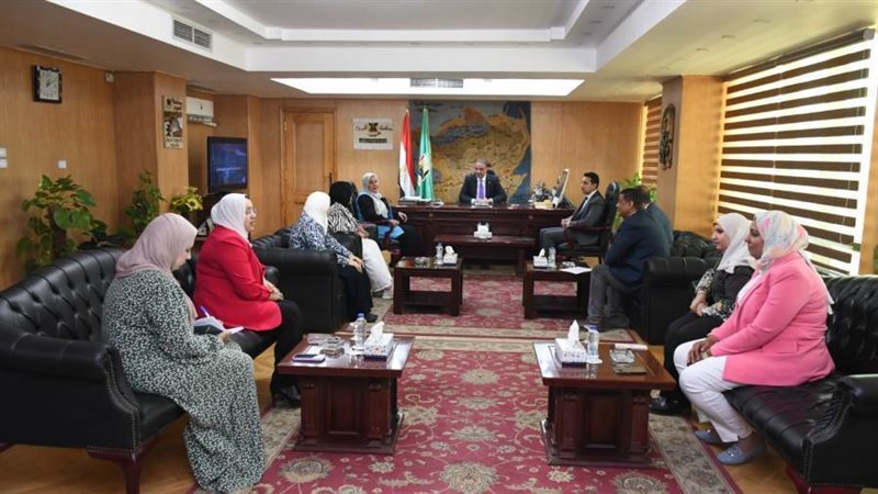 محافظ الفيوم يتابع