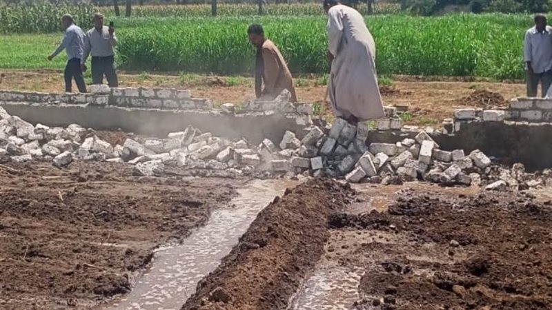 إزالة التعديات بأسيوط