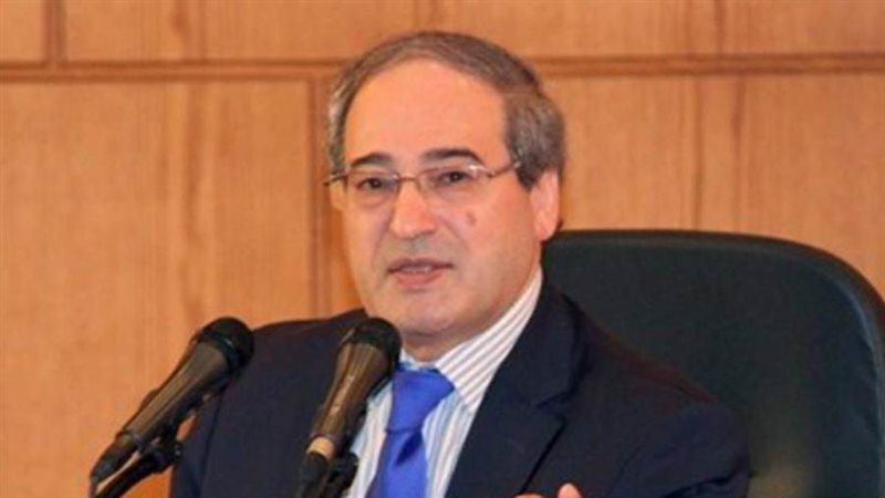 وزير الخارجية السوري