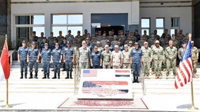 انطلاق فعاليات التدريب البحري المشترك المصري الأمريكي 