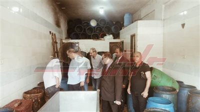 ضبط 250 كيلو أسماك مملحة غير صالحة بكفر الشيخ