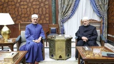 مفتي الجمهورية يهنِّئ شيخ الأزهر بالمَولد النبوي ويشيد بدوره في نشر الفكر المستنير ومواجهة التطرف