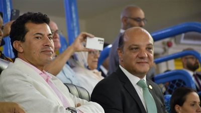 وزير الرياضة يشهد افتتاح بطولة أفريقيا لجمباز الأيروبيك