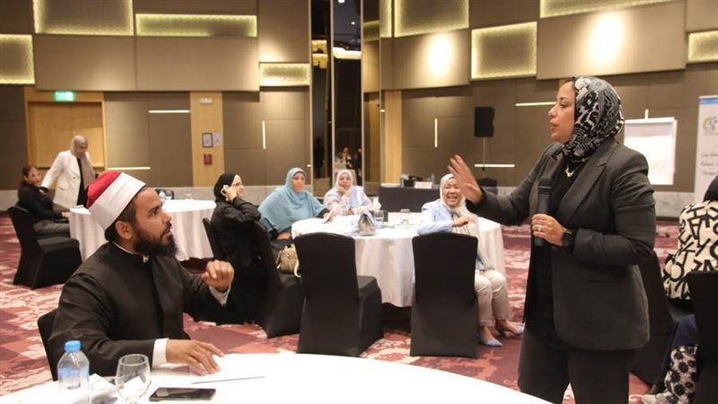 جانب من الورشة