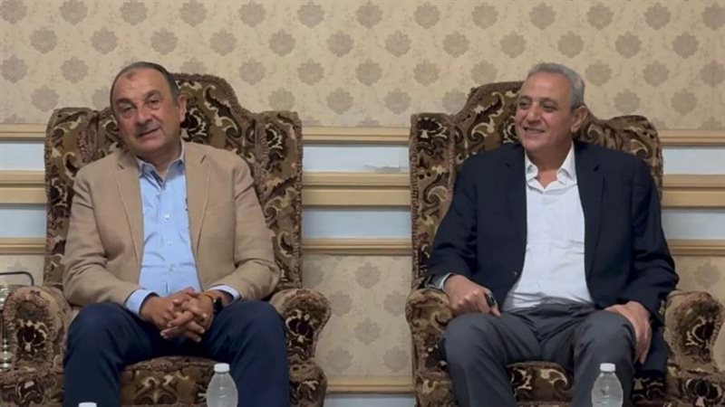 محافظ الغربية ووزير