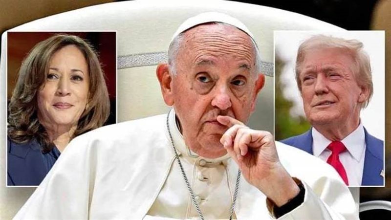 ترامب وفرانسبس وهاريس