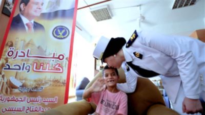 وزارة الداخلية تشارك الأطفال بالمستشفيات ونزلاء دور رعاية الأيتام والمسنين الاحتفال بالمولد النبوى الشريف 