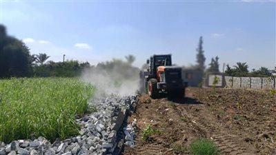 تنفيذ إزالة لـ٩ حالات تعدٍّ بمساحة ٨٢٠م بمركز ومدينة أبوصوير