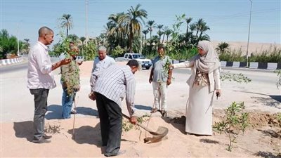 محافظ أسيوط: مواصلة أعمال التشجير وزراعة الشتلات بمركز البداري