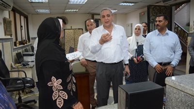 محافظ الغربية يتابع معدلات الإنجاز بملف التصالح داخل المركز التكنولوجي بحي ثان المحلة| صور