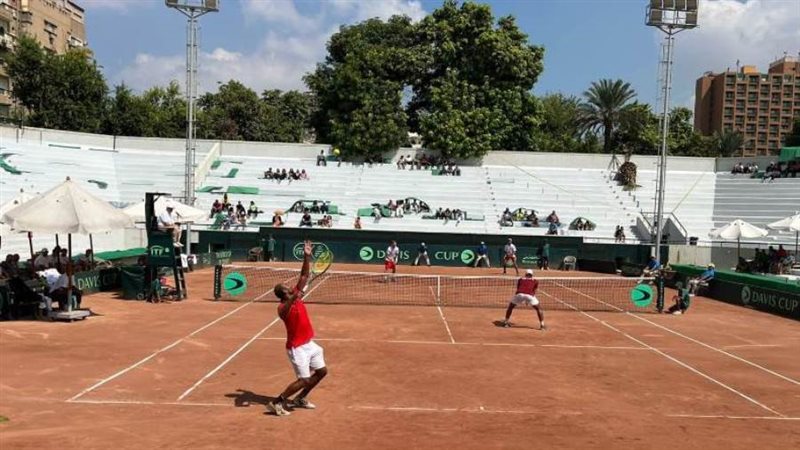 مباراة زوجي التنس