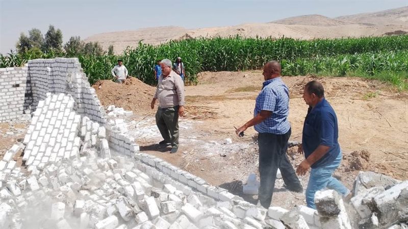 جانب من الإزالات