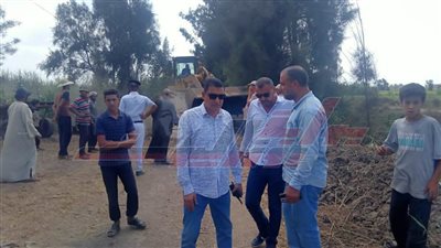 سيدي سالم تسحق التعديات علي أملاك الدولة