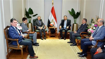 وزير التموين  يستقبل سفير إيطاليا لبحث مجالات وسُبل التعاون المشتركة