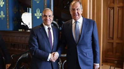 وزير الخارجية ونظيره الروسي يؤكدان ضرورة الوقف الفوري لإطلاق النار فى غزة