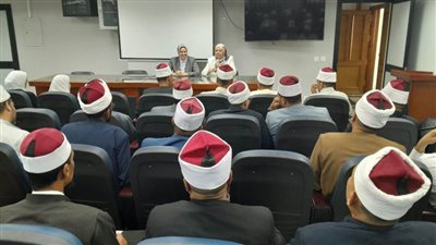 بالصور.. انطلاق أولى فعاليات الدورة التدريبية لأئمة وواعظات أوقاف البحيرة بجامعة دمنهور 