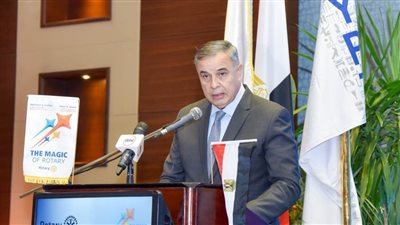 محافظ الإسكندرية يحشد الأندية الروتارية للمساهمة في المشروعات الخدمية وتطوير مستشفيات المؤسسة العلاجية